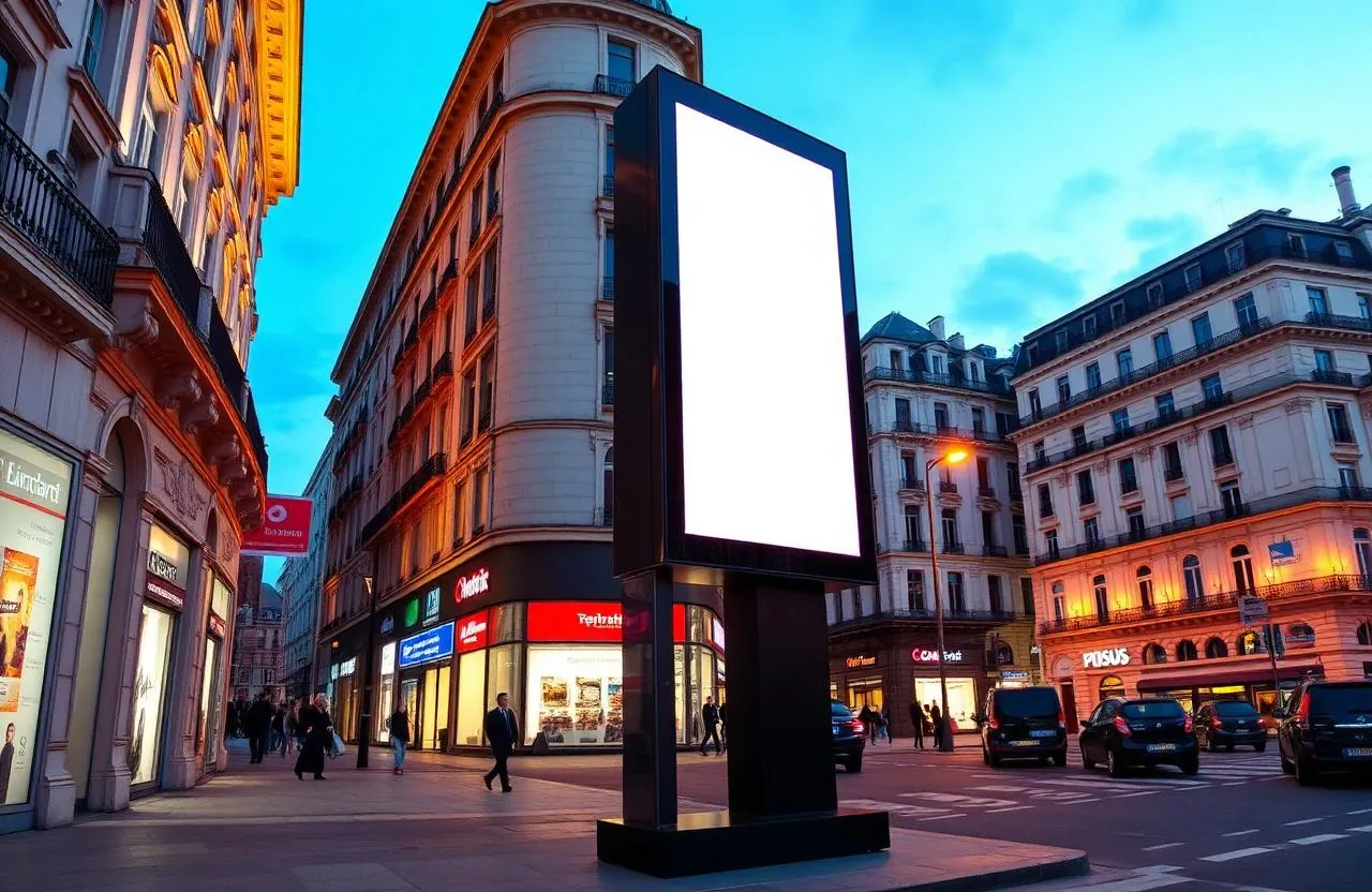 Outdoor advertising display network by SAUBAG