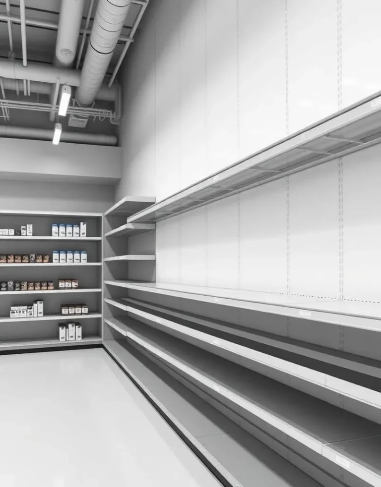 Shelf Displays - retail shelf-edge stretch display by SAUBAG